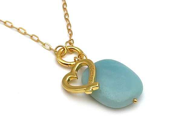 Vintage | Amazonite Rectangle Pendant | LINK, design your own