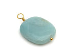 Vintage | Amazonite Rectangle Pendant | LINK, design your own