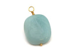 Vintage | Amazonite Rectangle Pendant | LINK, design your own