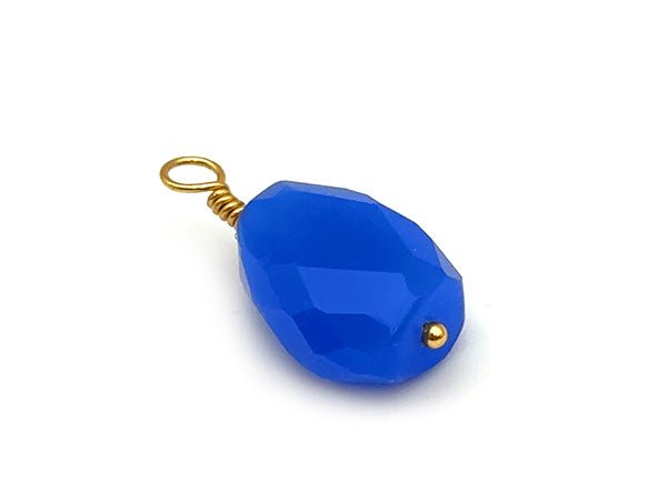Vintage | Cobalt Blue Glass Pendant | LINK, design your own