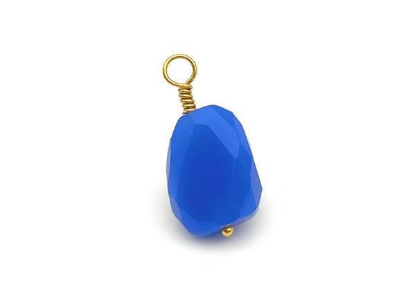 Vintage | Cobalt Blue Glass Pendant | LINK, design your own