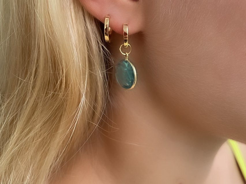 Huggie Hoop Earrings | LINK, design your own