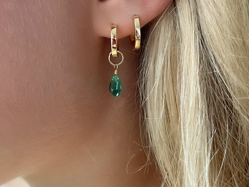 Huggie Hoop Earrings | LINK, design your own