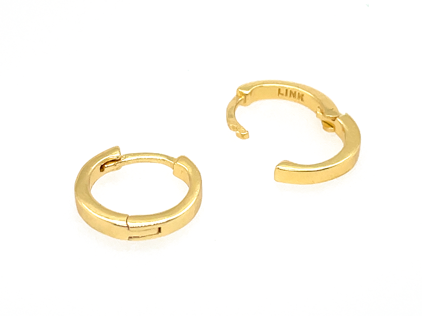 Elegant Hoop Earrings | LINK Necklaces, design your own earring