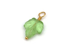 Vintage | Green Glass Leaf | LINK, design your own