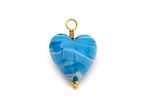 Vintage | Pearlized Lampwok Heart Pendant | LINK, design your own