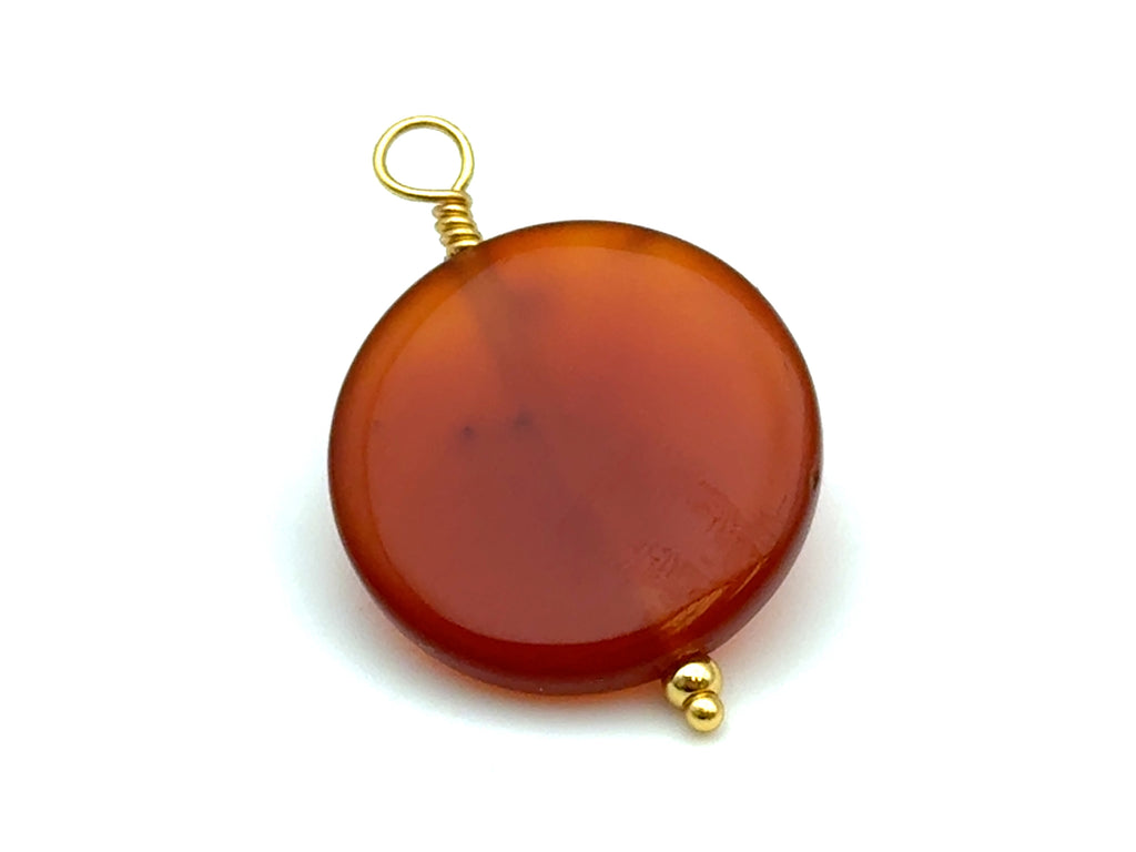 Vintage | Carnelian Stone Pendant