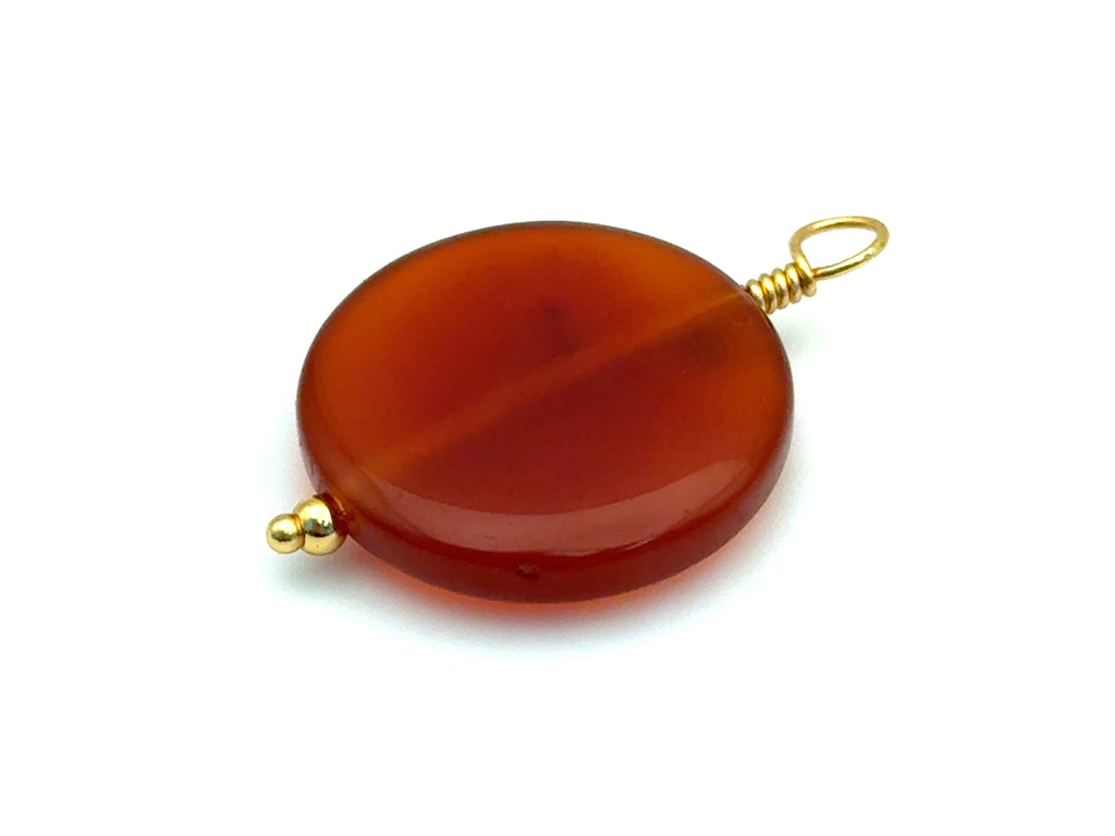 Vintage | Carnelian Stone Pendant