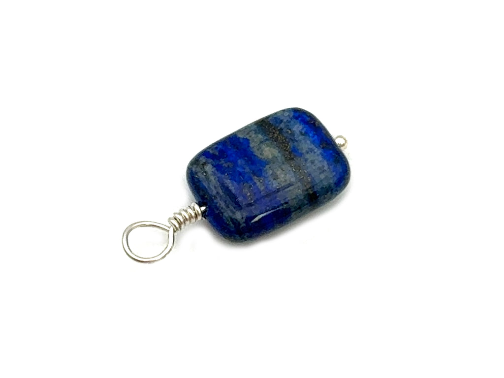Vintage | Lapis Lazuli Rectangle Pendant