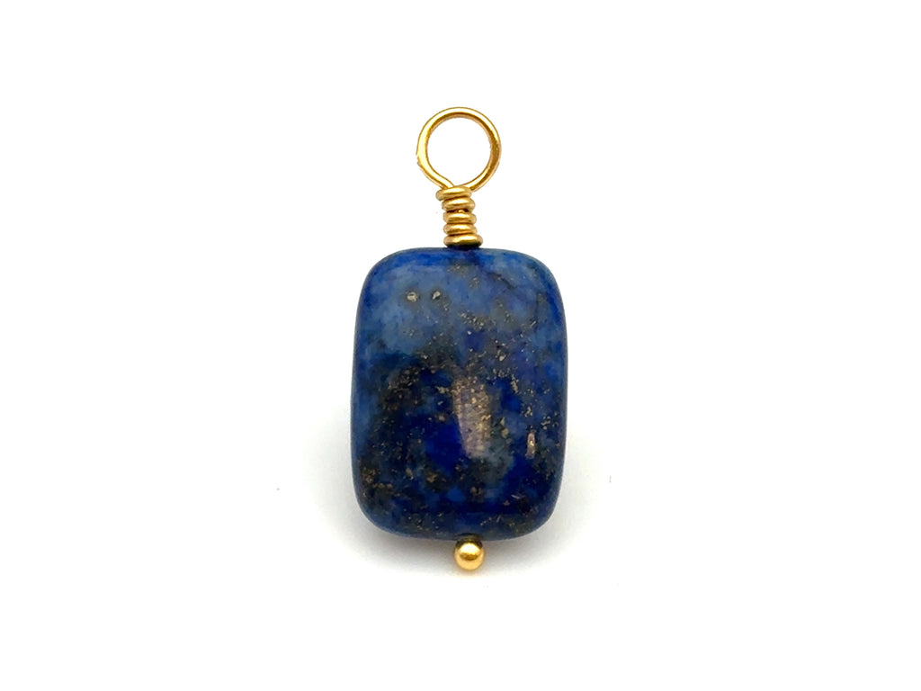 Vintage | Lapis Lazuli Rectangle Pendant