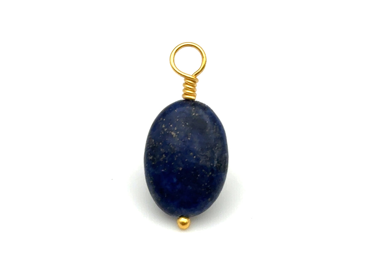 Vintage | Lapis Lazuli Oval Pendant