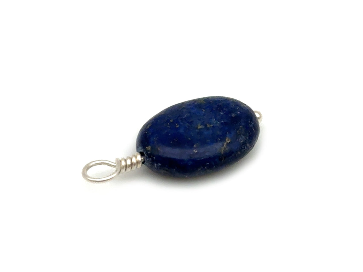 Vintage | Lapis Lazuli Oval Pendant | LINK, design your own