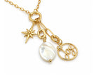 Vintage | Mother of Pearl Oval Pendant | LINK, design your own