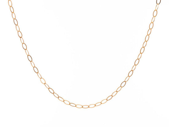 Elegant Almond Chain | Layering Queen | LINK, design your own