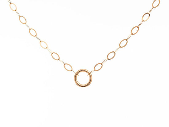 Elegant Almond Chain | Layering Queen | LINK, design your own