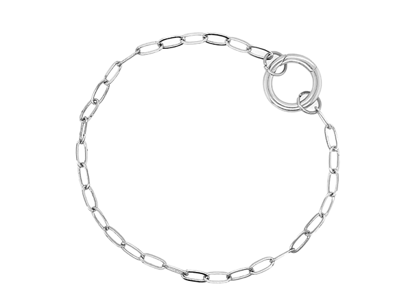 Load image into Gallery viewer, Delicate Sparkling Small Paperclip Chain Bracelet
