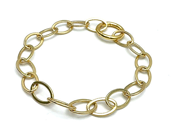 Luxurious Almond Chain Bracelet