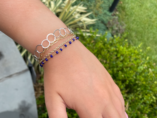 Delicate Rolo Chain Bracelet