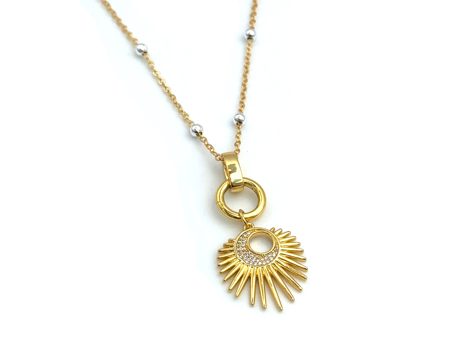 Set #2: Mixed Metal Satellite Chain Link Celestial Radiance