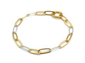Mixed Metal Paperclip Bracelet | LINK, design your own