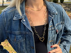 Bold Designer Heart Necklace | The Perfect Gift