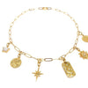 GOLD Mixed Charm Necklace Set | CELESTIAL - 20% OFF | LINK, design your own