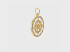 Sparkling Compass Pendant