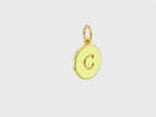 Double Sided Round Initial Charm