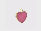 Timeless Heart Pendant | Natural Rhodochrosite