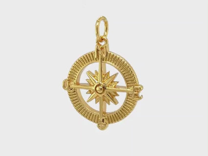Load and play video in Gallery viewer, Compass Pendant

