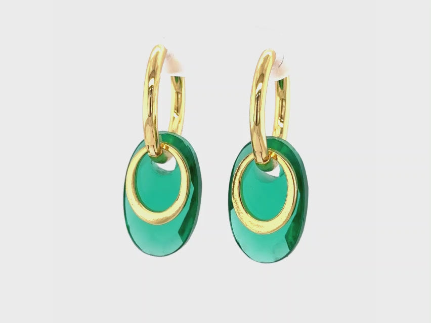 Oval Earring Charms