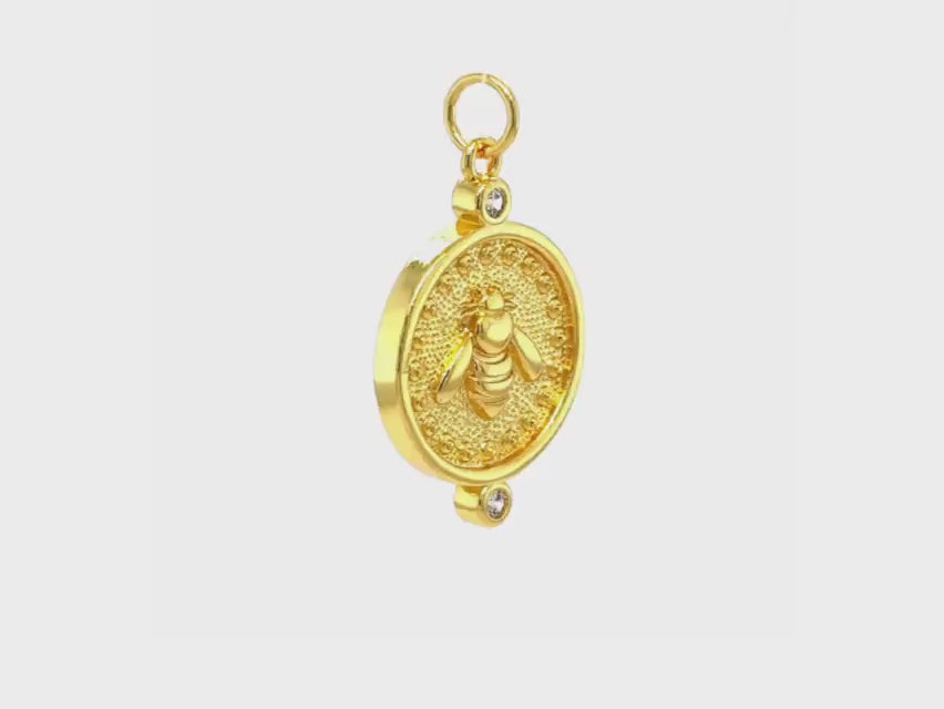 Bee Medallion