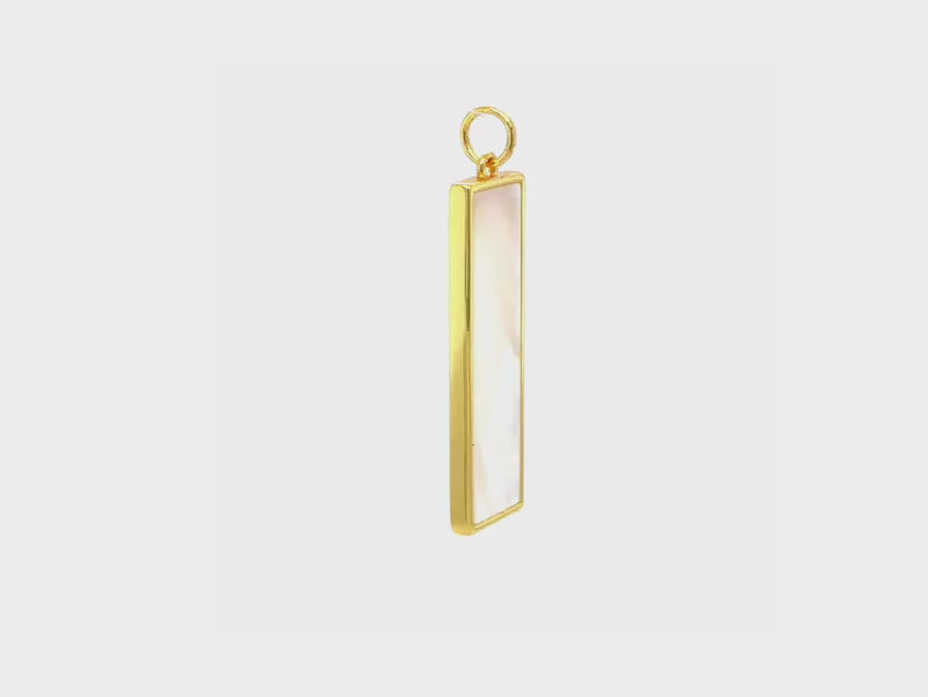 Mother of Pearl Rectangle