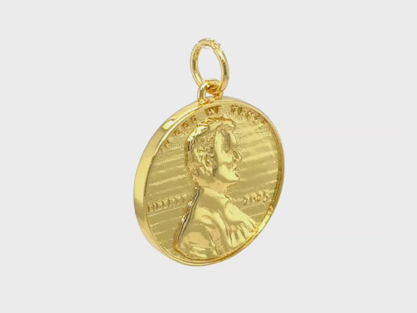 Lucky Penny Coin Pendant