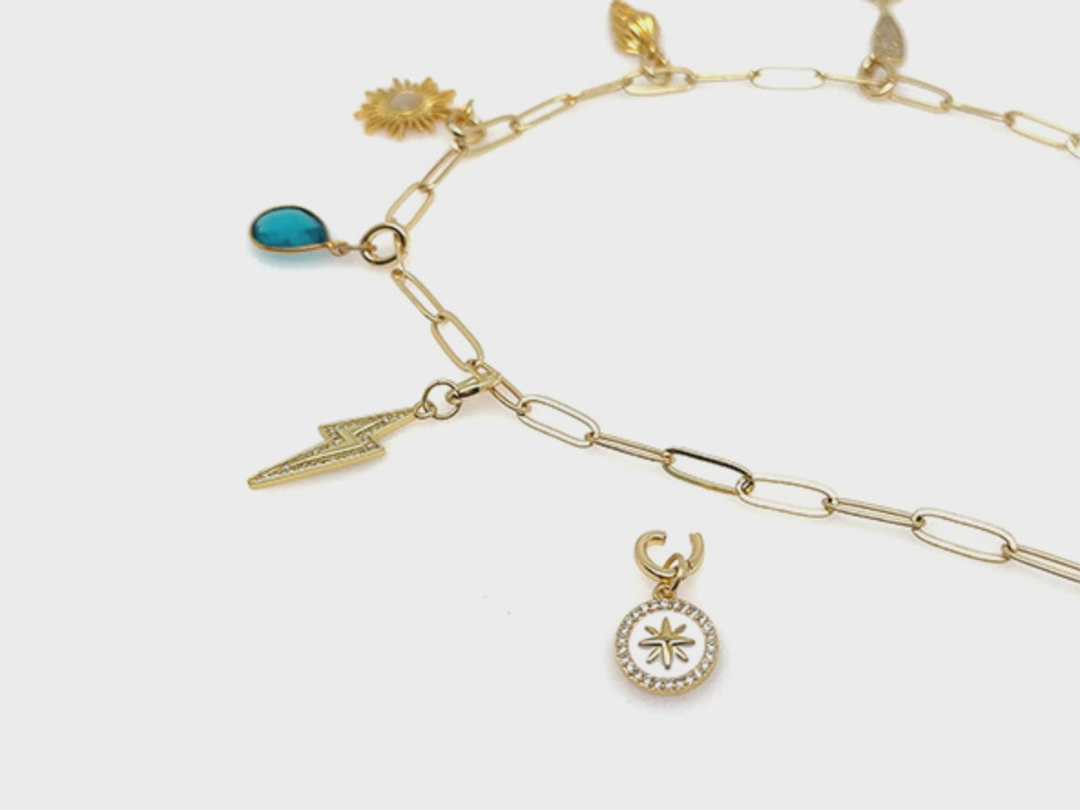 Charm Bar Clasps (3 pieces)