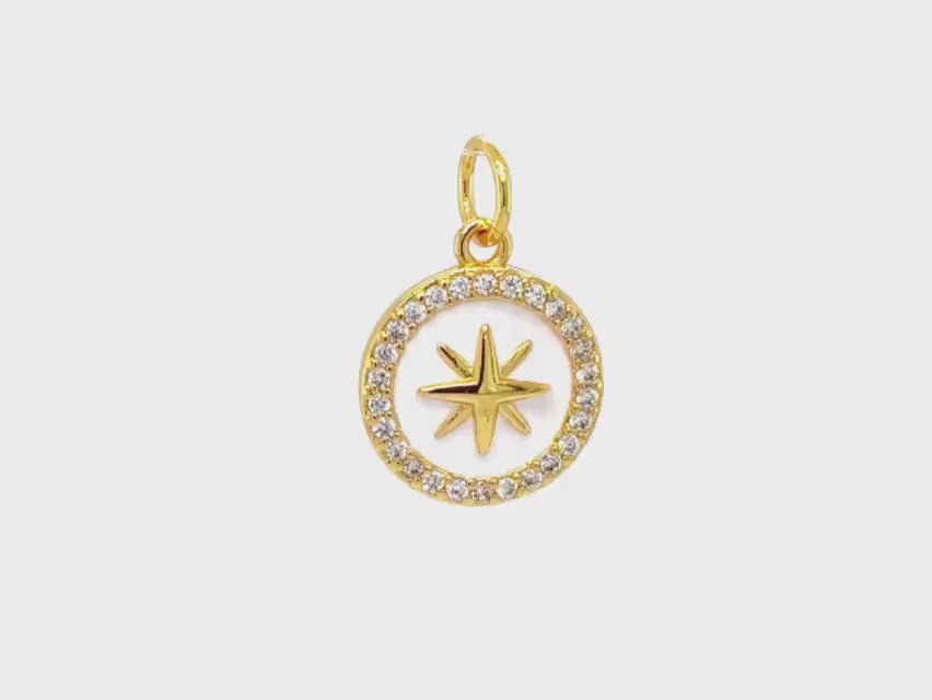 Sparkling Star Charm