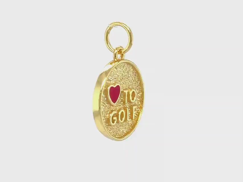 Love to GOLF Pendant
