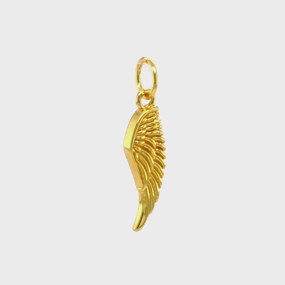 Load and play video in Gallery viewer, Angel Wing Charm
