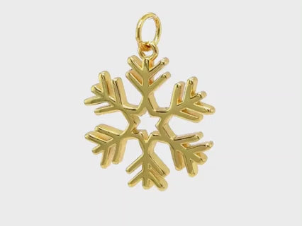 Snowflake Star Pendant