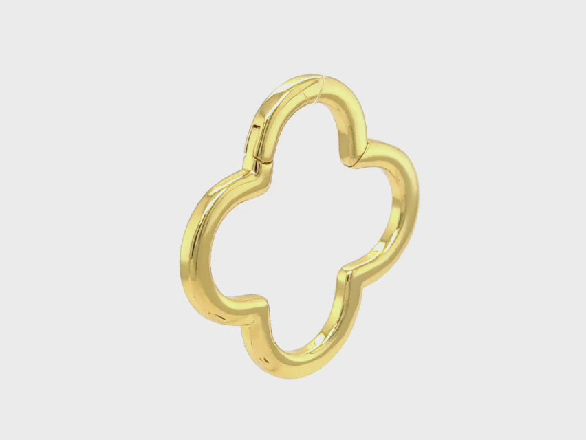 Designer Quatrefoil Clasp