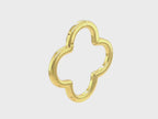Designer Quatrefoil Clasp