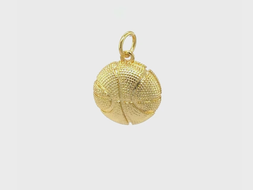 Load and play video in Gallery viewer, Basketball Bliss Pendant
