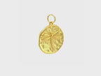 Dragonfly Coin Pendant