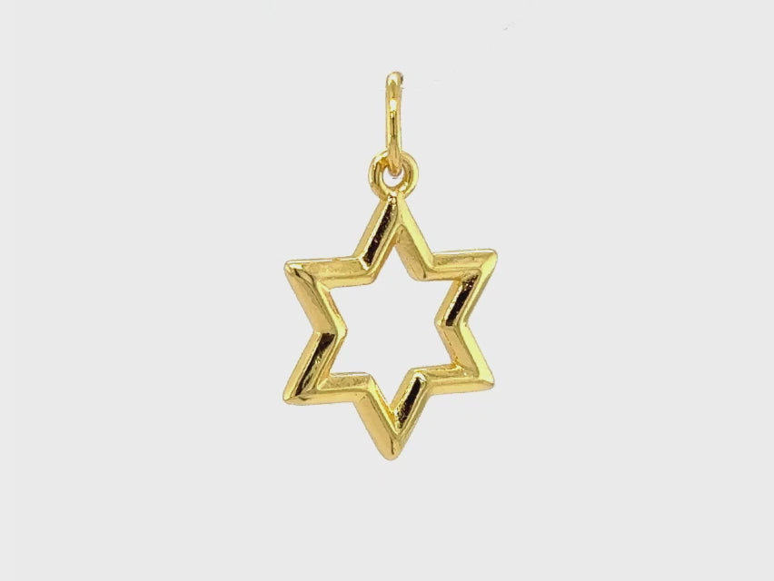 Load and play video in Gallery viewer, Star of David Pendant
