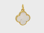 Quatrefoil Mother of Pearl Pendant