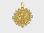 Round Tulip Pendant