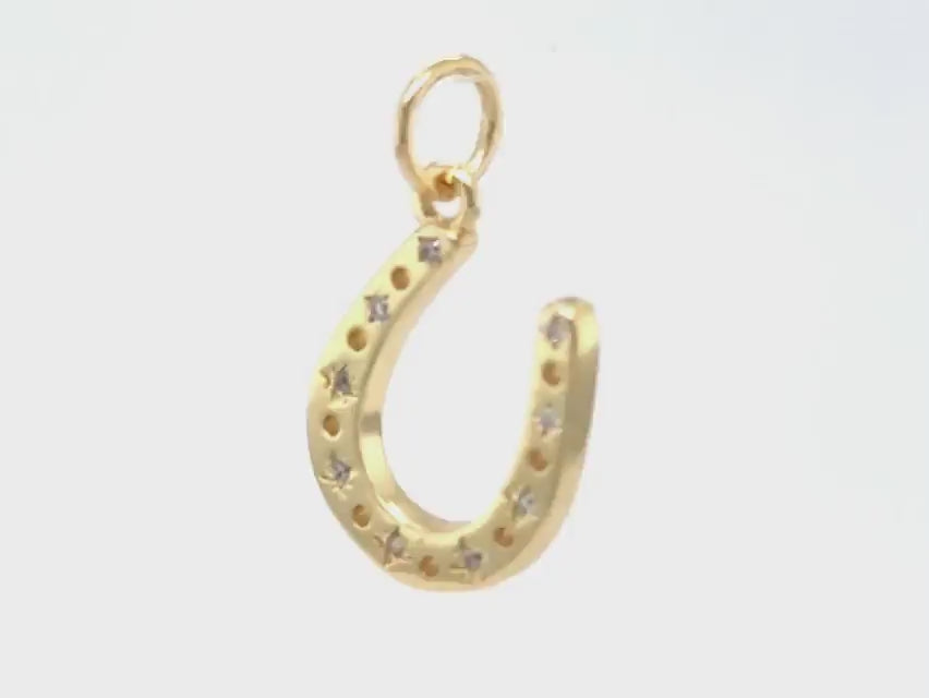 Lucky Horseshoe Pendant