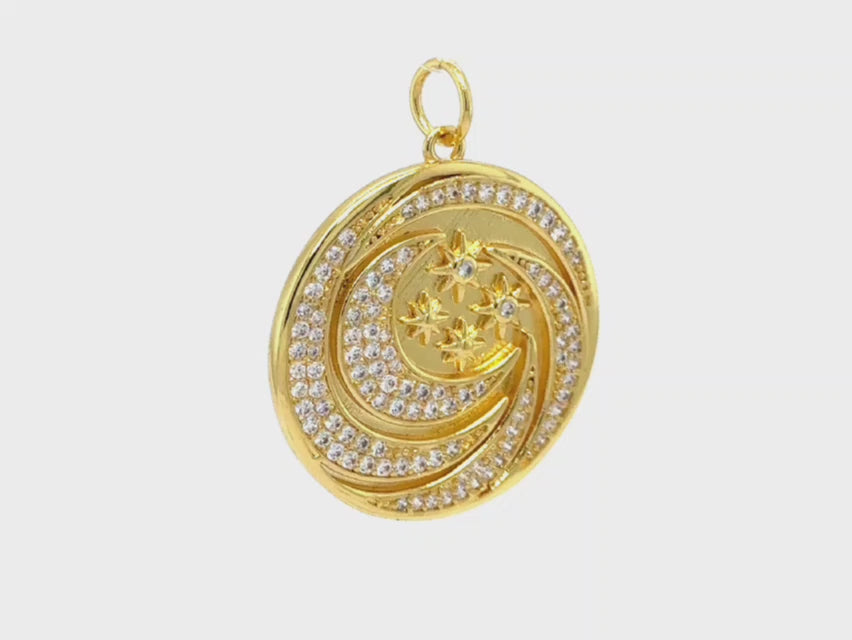 Starlit Moon Pendant
