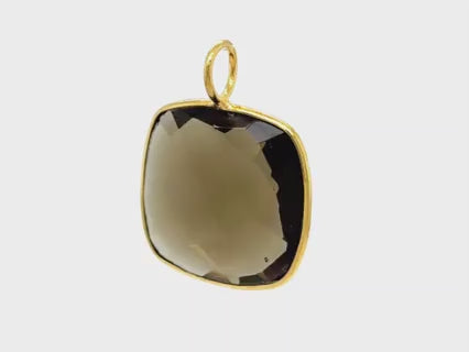 Smoky Topaz Infinity | Square