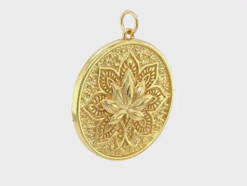Sacred Lotus Medallion